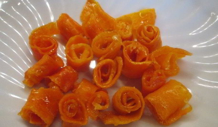 Рецепт морковных цукатов на лимонном сиропе