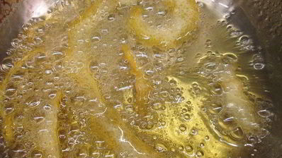 морковные цукаты на лимонном сиропе