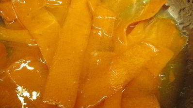 морковные цукаты на лимонном сиропе