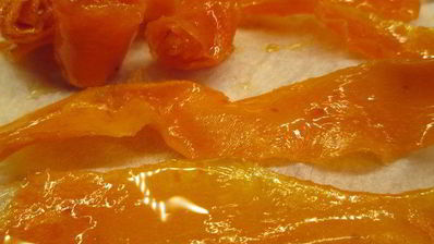 морковные цукаты на лимонном сиропе