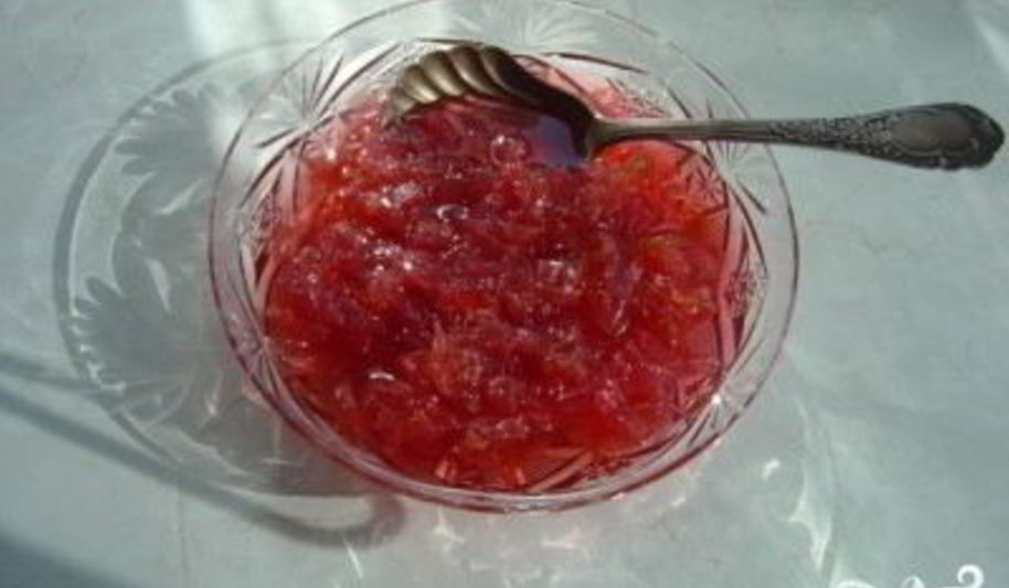 Рецепт розового варенья пятиминутка