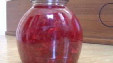 розовое варенье пятиминутка