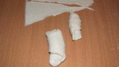 рулетики с абрикосовым вареньем