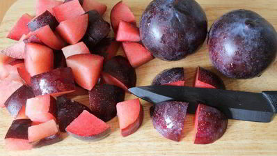 сливовый конфитюр с ромовым изюмом