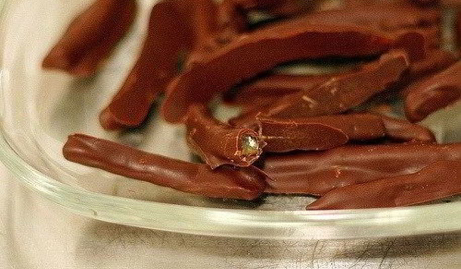 Рецепт цукатов апельсиновых в шоколаде