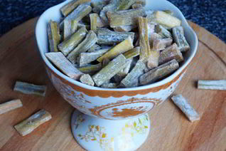 Цукаты из ревеня