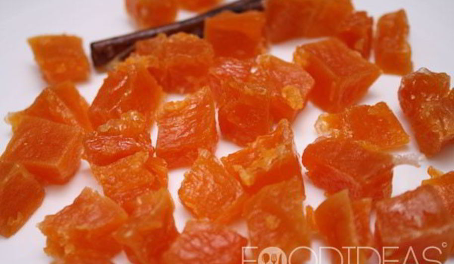 Рецепт цукатов из тыквы