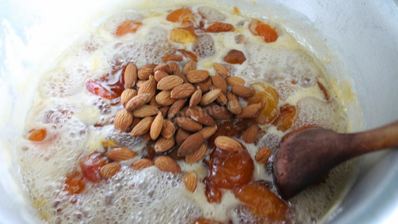 варенье из абрикосов без косточек с миндалем