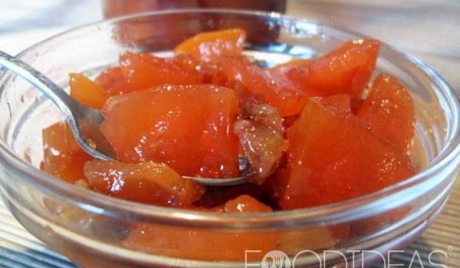 Рецепт варенья из айвы с орехами