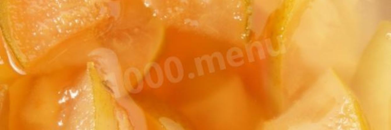 Варенье из арбуза с яблоками