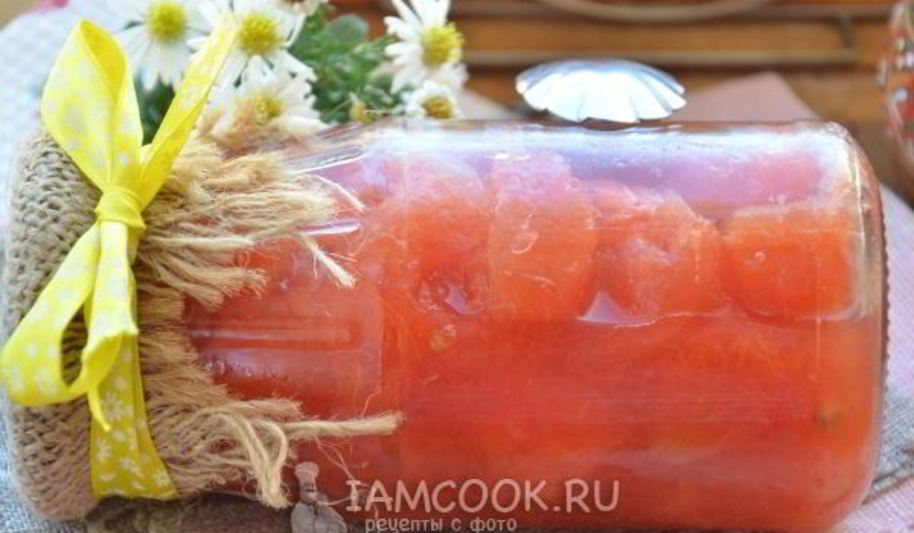 Рецепт варенья из арбуза