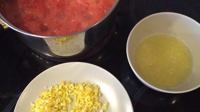 варенье из арбузной мякоти с лимоном