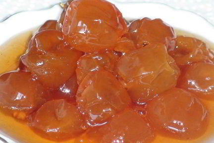 Варенье из белой черешни