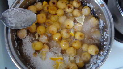 варенье из белой черешни