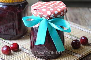 Варенье из черешни с желатином