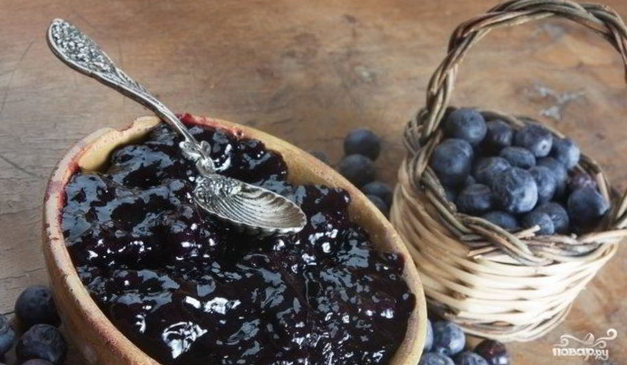 Рецепт варенья из черники в мультиварке
