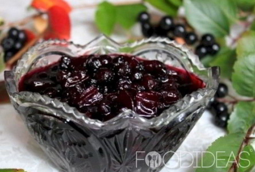Варенье из черноплодной рябины и яблок