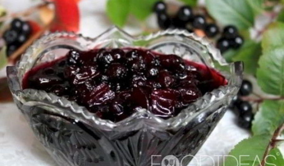 Рецепт варенья из черноплодной рябины и яблок