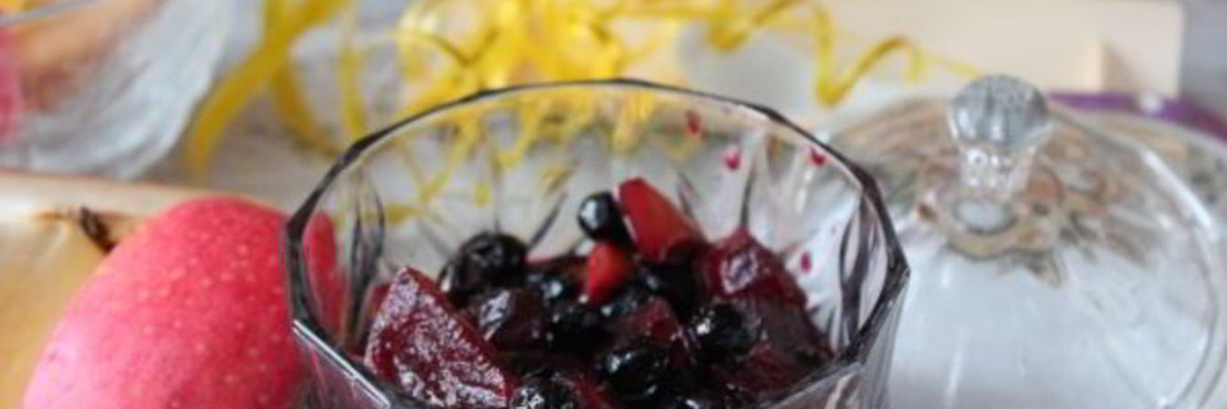 Варенье из черноплодной рябины с яблоками