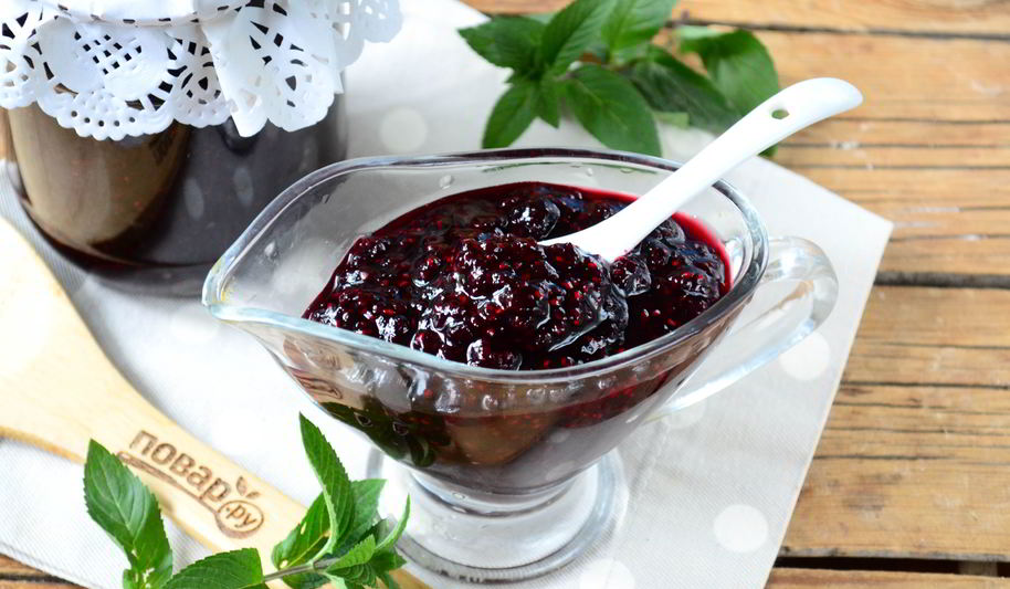 Рецепт варенья из ежевики на зиму