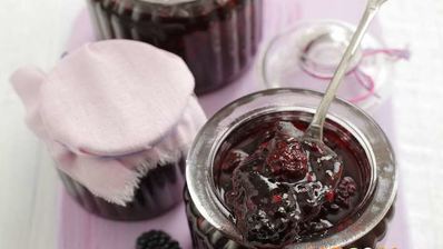 варенье из ежевики с яблоками