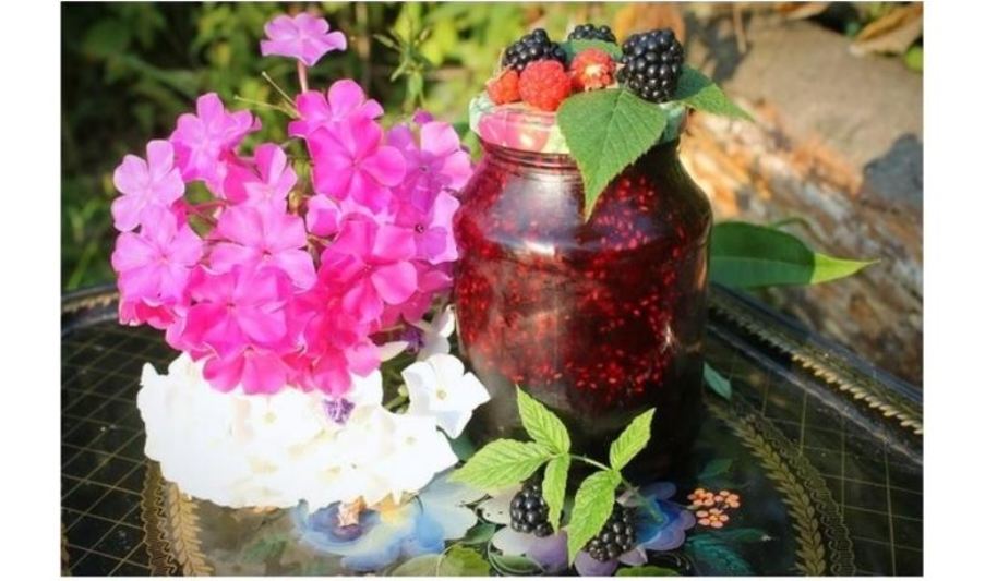 Рецепт варенья из еживики с малиной