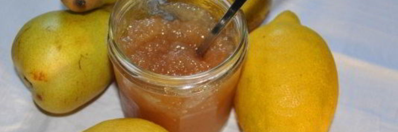 Варенье из груш с лимончиком