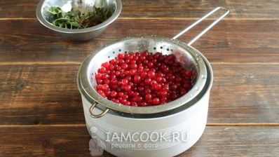 варенье из красной смородины 5-минутка