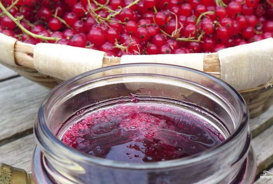 Варенье из красной смородины на зиму