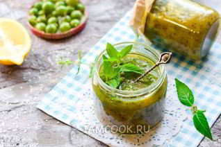 Варенье из крыжовника без варки