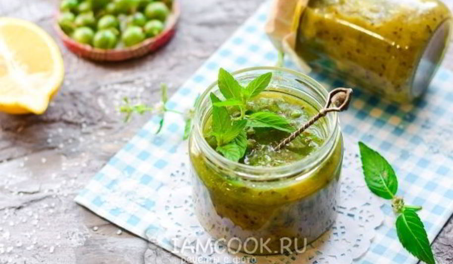 Рецепт варенья из крыжовника без варки