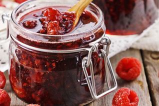 Варенье из малины и черной смородины