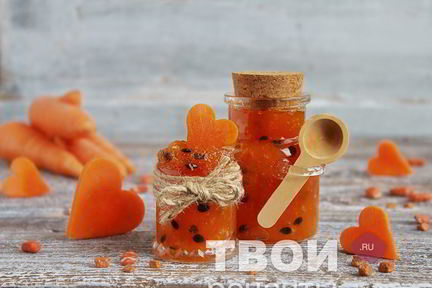 Варенье из моркови
