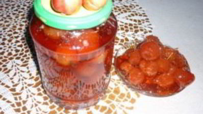 варенье из ранеток целых