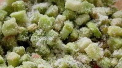 варенье из ревеня и клубники