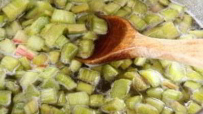 варенье из ревеня и клубники