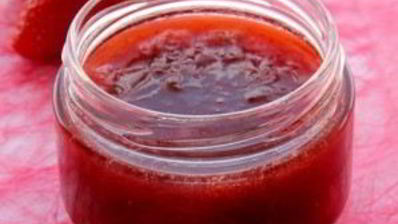 варенье из ревеня и клубники