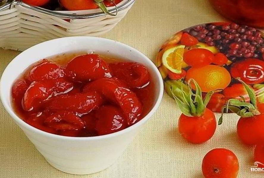 Варенье из шиповника в мультиварке