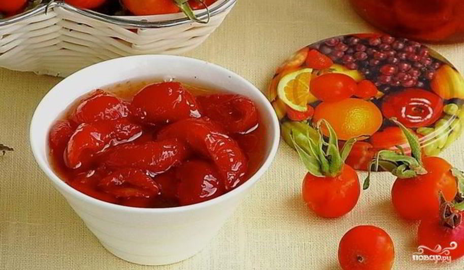 Рецепт варенья из шиповника в мультиварке