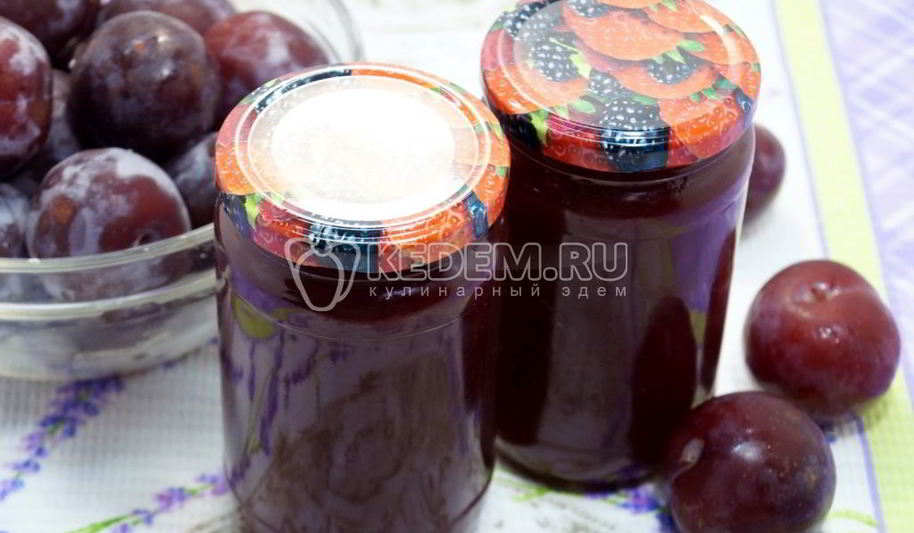 Рецепт варенья из сливы без косточек