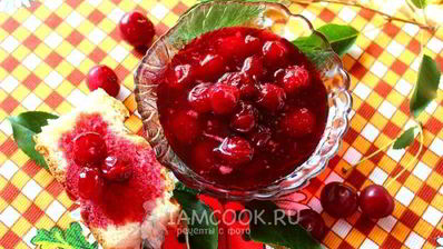 варенье из вишни с косточками