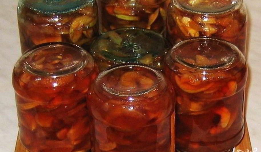 Рецепт варенья из яблок дольками прозрачное