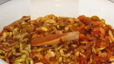 варенье из яблок дольками прозрачное