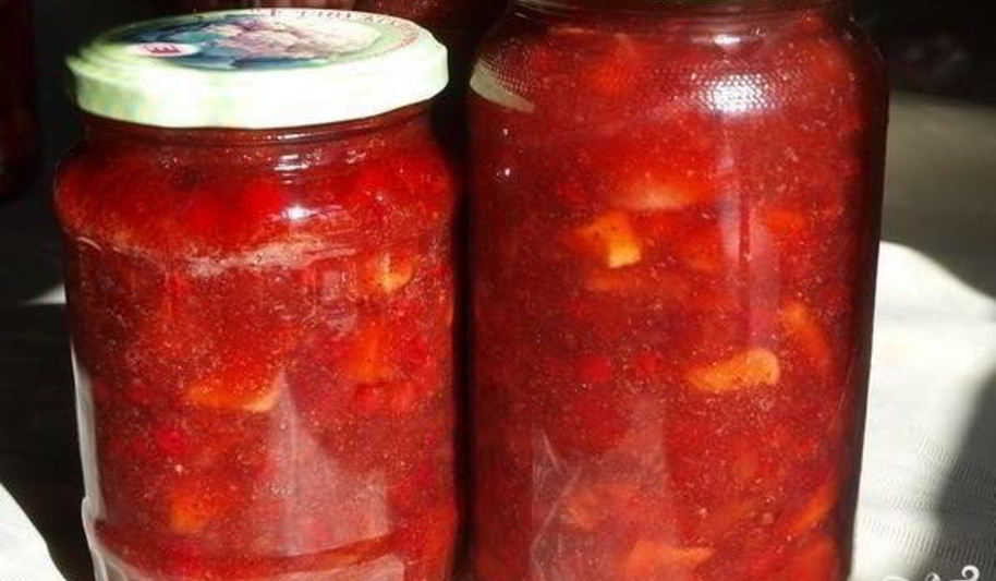 Рецепт варенья из яблок с брусникой