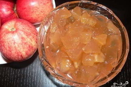 Варенье из яблок в микроволновке