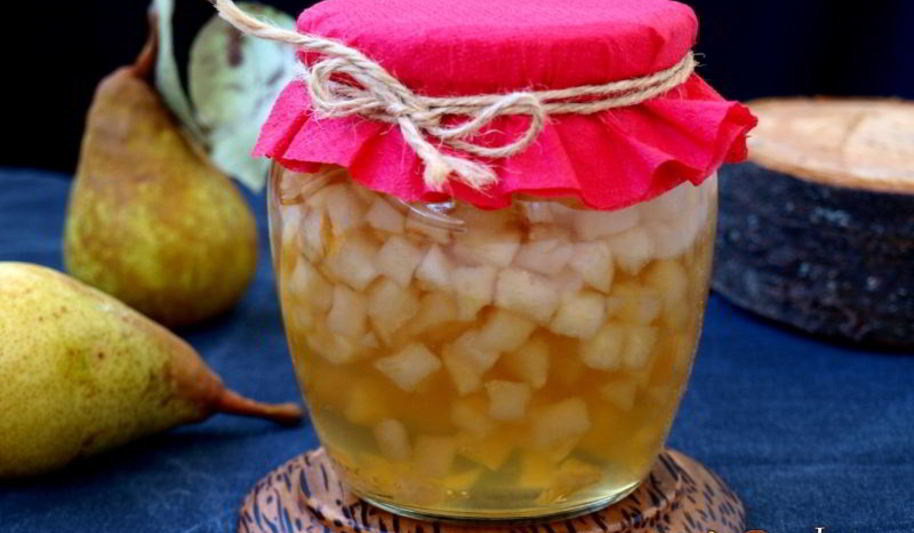 Рецепт варенья пятиминутка из груш
