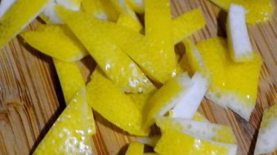 варенье яблочно-ежевичное с лимонными корочками