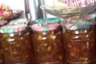 Варенье Янтарная тыква