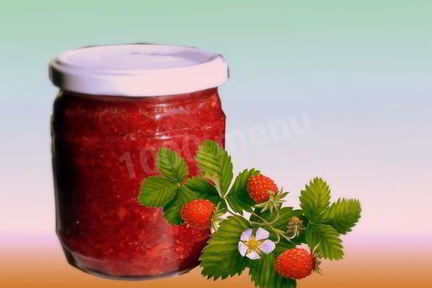 Варенье земляника с сахаром
