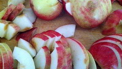 яблочное варенье с миндалем